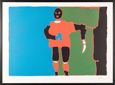 Tano Festa (Roma 1938 - Roma 1988), Senza titolo