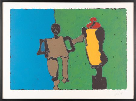 Tano Festa (Roma 1938 - Roma 1988), Senza titolo