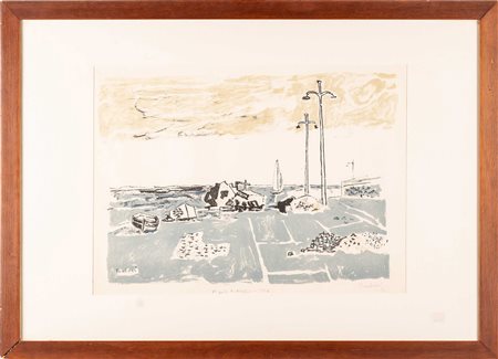 Orfeo Tamburi (Jesi 1910 - Parigi 1994), Il porto di Anzio