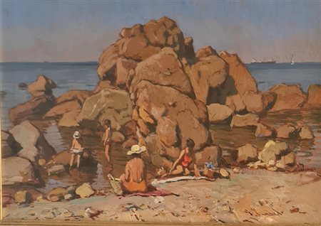 Giorgio Luxardo, 'Spiaggia di Antignano'