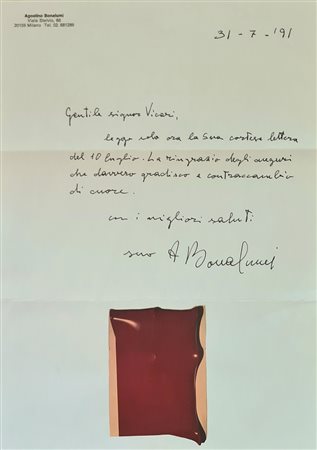Agostino Bonalumi, 'Senza Titolo', 1991