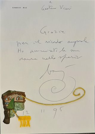 Enrico Baj, 'Senza Titolo', 1995