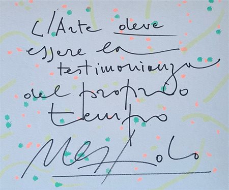 Ugo Nespolo, 'Senza Titolo', 2009