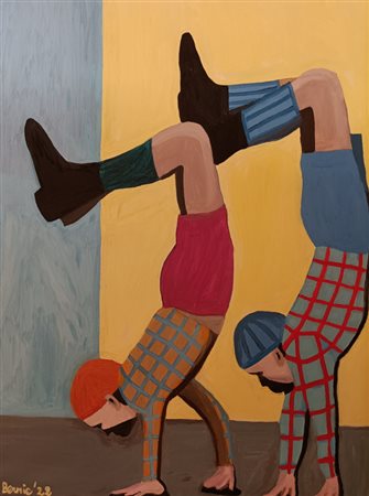 Bernardo Bandinelli, 'Due acrobati', 2022