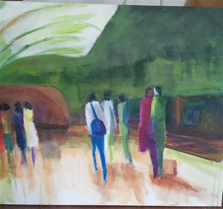 Ferdinando Todesco, 'Una sera alla stazione', 2022