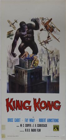 Locandina cinema ''King Kong'', 1935