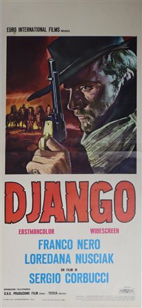 Locandina cinema ''Django'', 1966