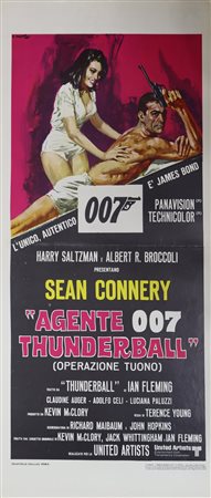 Locandina film ''Agente 007 Thunderball''