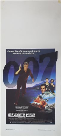Locandina film ''007 vendetta privata'', 1989