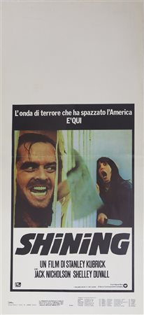 Locandina film ''Shining'', 1980