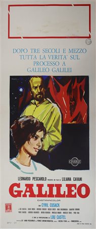 Locandina film ''Galileo'', 1968