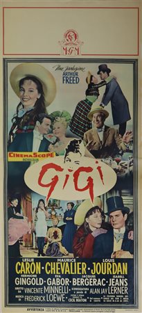 Locandina cinema ''Gigi''