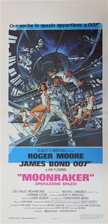 Locandina film ''Moonraker operazione spazio'', 1979