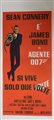 Locandina film ''Agente 007 Si vive solo due volte'', 1962