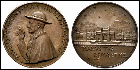  ROMA. Paolo VI (1963-1978). Medaglia anno III. 