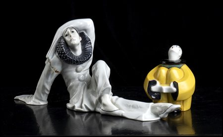 Heubach, Roby Lotto di due Pierrot