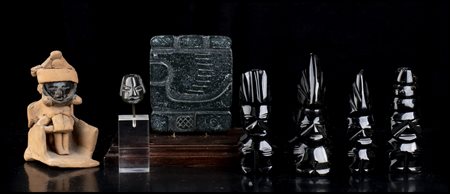  Lotto di 7 soggetti etnici