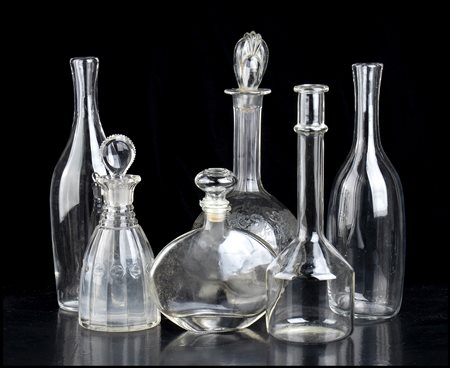  Lotto di 6 bottiglie