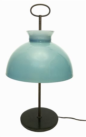ADRASTEIA - Lampada da tavolo in vetro incamiciato , 1950s.