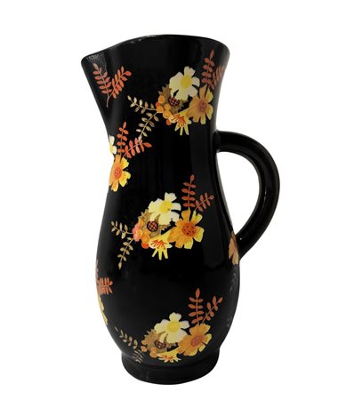 Lenci - Brocca con manico in terraglia a colaggio , XX Century