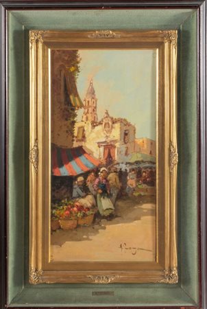 Antonio Pecoraro (1938), “Mercatino”.