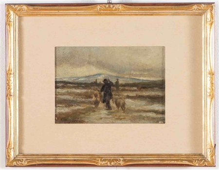 Ferruccio Rontini (Firenze 1893 – Livorno 1964), “Il pastore”.