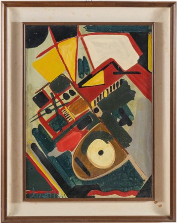 Aldo Gentilini (Genova 1912 – Volpeglino 1982), “Senza titolo”.