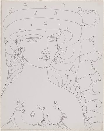 Tono Zancanaro (Padova 1906 – 1985) “Senza titolo” 1975.