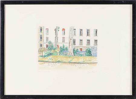 Orfeo Tamburi (Jesi 1910 – Parigi 1994), “Senza titolo”.