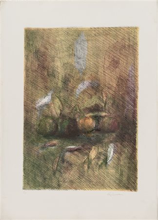 Giuseppe Ajmone (Carpignano Sesia 1923 - Romagnano Sesia 2005), “Senza titolo”.