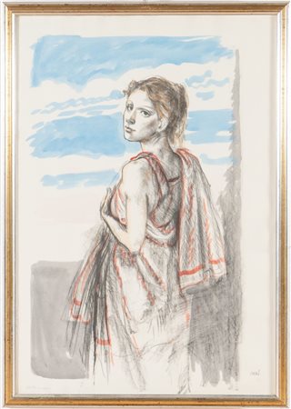 Alberto Sughi (Cesena 1928 - Bologna 2012), “Primavera”.