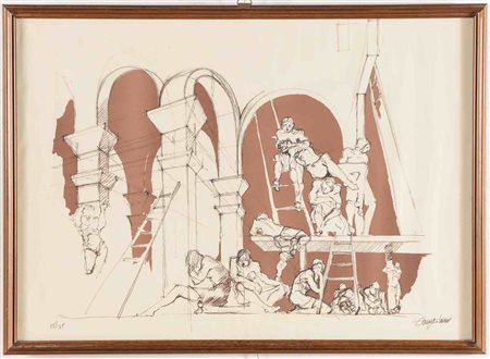 Angelo Tassi (Bologna 1937), “Scene di Passione di Cristo”.