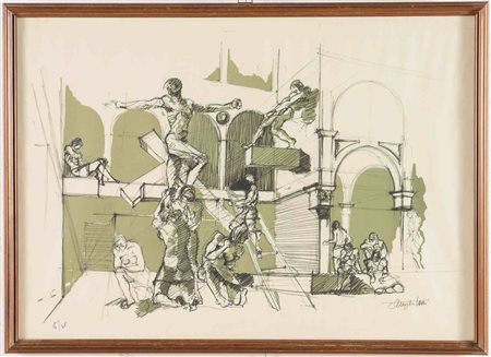 Angelo Tassi (Bologna 1937), “Scene di Passione di Cristo”.