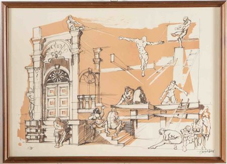 Angelo Tassi (Bologna 1937), “Scene di Passione di Cristo”.