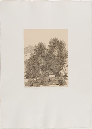 Leonardo Castellani (Faenza 1896 - Urbino 1984), “Senza titolo”, 1953.