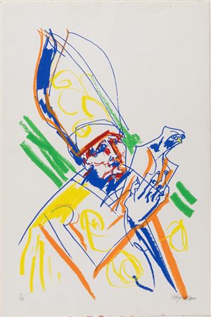 Aldo Borgonzoni (Medicina 1913 – Bologna 2004), “Senza titolo”.