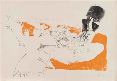 Ennio Calabria (Tripoli 1937), “Senza titolo”.