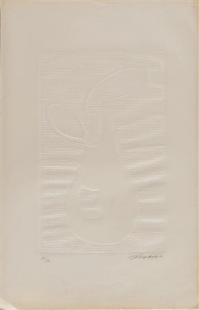 Ezio Gribaudo (Torino 1929), “Senza titolo”.