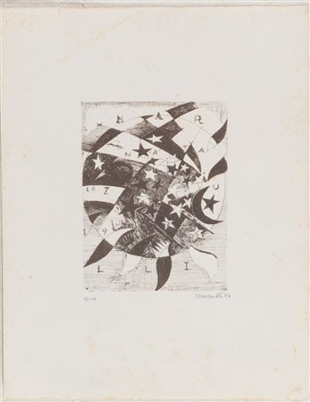 Lino Marzulli (Sesto San Giovanni 1929 - Milano 2007), “Senza titolo”, 1976.