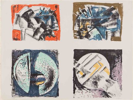 Luciano Ceschia (Tarcento 1926 – Udine 1991) “Senza titolo”.