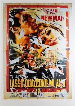 ROTELLA MIMMO Catanzaro 1918-Milano 2006 “Lassu’qualcuno mi ama”