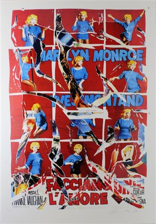 ROTELLA MIMMO  Catanzaro 1918-Milano 2006 “Facciamo l’amore” 