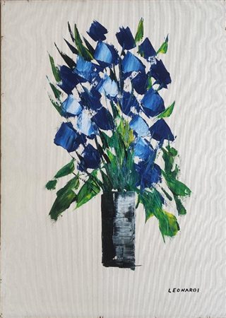LEONARDI (XX sec.) "Fiori"