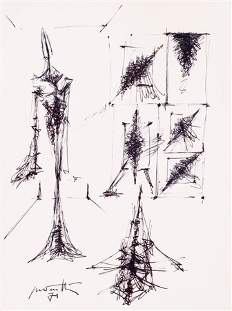 CESARE PEVERELLI (1922-2000) - Senza Titolo, 1971