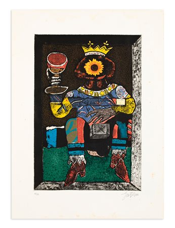 FRANCO GENTILINI (1909-1981) - Le carte da gioco di Gentilini, 1970