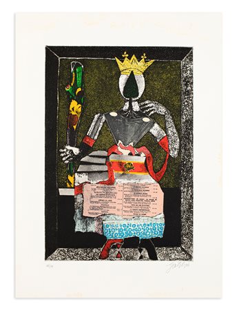 FRANCO GENTILINI (1909-1981) - Le carte da gioco di Gentilini, 1970