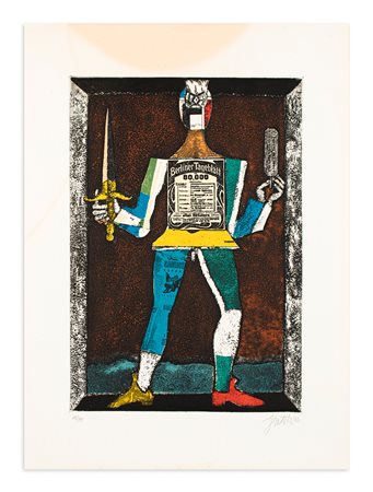 FRANCO GENTILINI (1909-1981) - Le carte da gioco di Gentilini, 1970