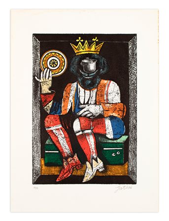 FRANCO GENTILINI (1909-1981) - Le carte da gioco di Gentilini, 1970