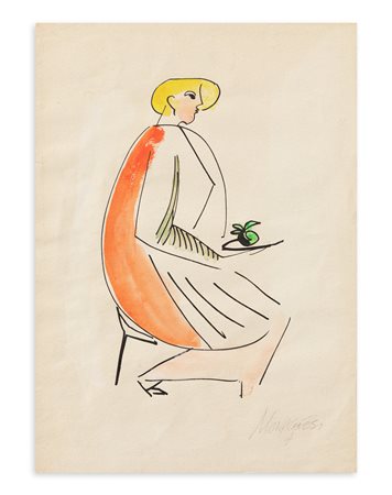 SANTE MONACHESI (1910-1991) - Senza Titolo