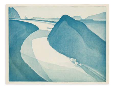 MARIO MICOSSI (1926-2005) - Gemona da Santa Agnese, Friuli